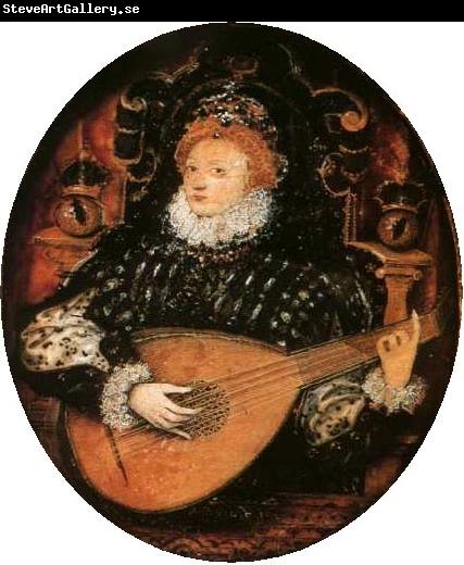 Nicholas Hilliard Portrait miniature of Elizabeth I of England